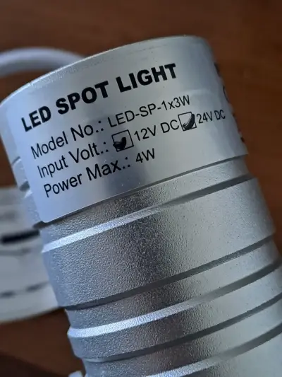 Pack 12 Focos Estaca Led Jardín 3w Exterior Nuevos - miniatura 3