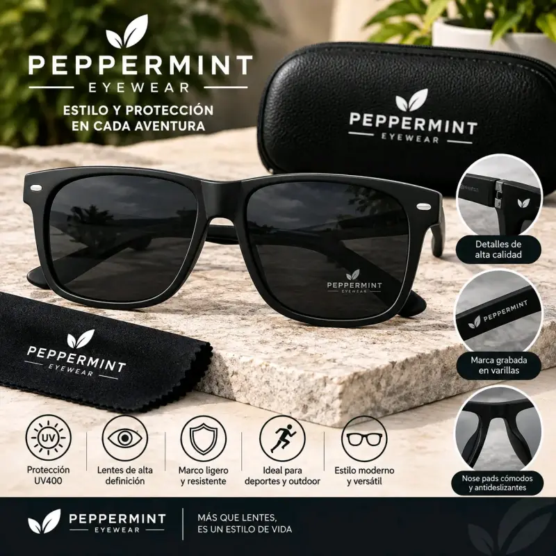 Gafas de Sol Peppermint Eyewear Protección UV400