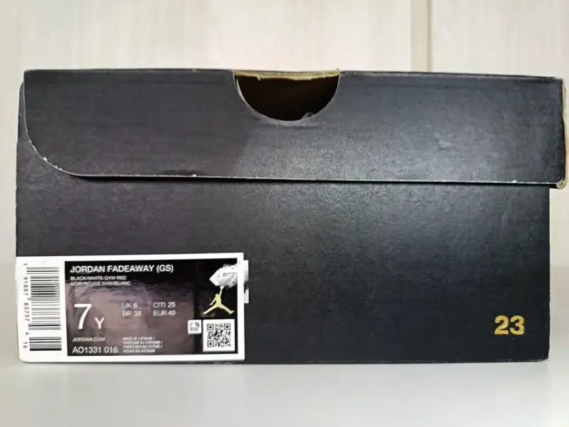 Zapatillas Jordan Fadeaway GS negras 40 (25 cm.) - 4