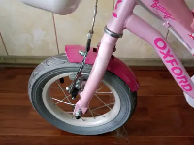 Bicicleta infantil Oxford rosa con rueditas - miniatura 3