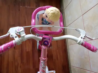 Bicicleta infantil Oxford rosa con rueditas - miniatura 6