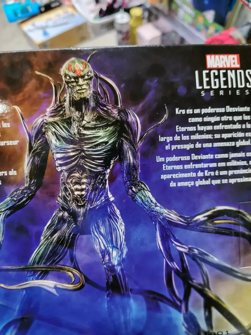 Figura de acción Marvel Legends Kro Eternals - 4