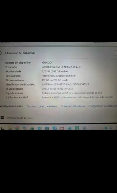 Laptop ASUS VivoBook Intel Core i3 8GB RAM - miniatura 4