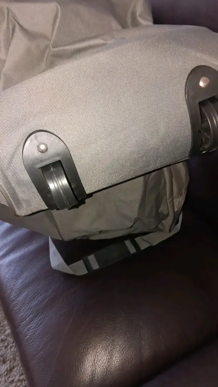 Bolso de viaje gris con ruedas B-Chic - 3