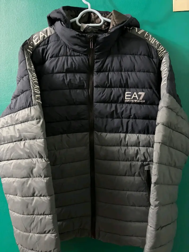 Chaqueta acolchada EA7 Emporio Armani bicolor