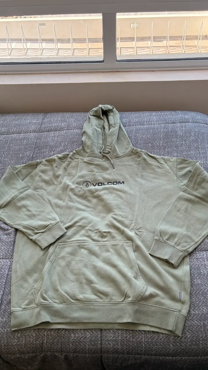 Polerón Volcom Stonico verde XL
