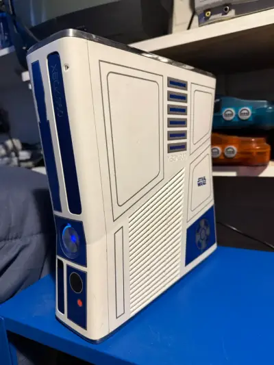 Consola Xbox 360 Edición Star Wars R2-D2 *Detalle - miniatura 1