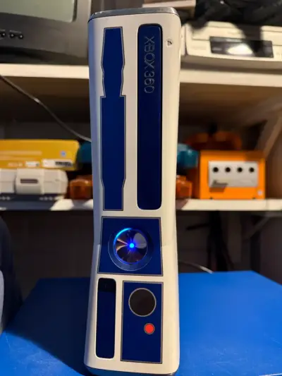 Consola Xbox 360 Edición Star Wars R2-D2 *Detalle - miniatura 2