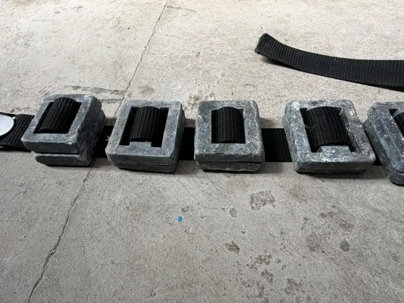 Cinturón de plomo 12.20 kilos - 4