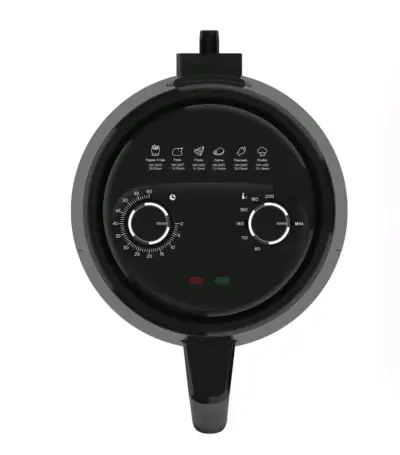 Freidora de Aire Recco Negra con Control de Temperatura - miniatura 3