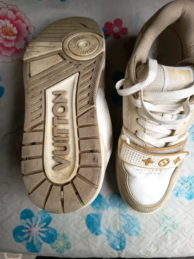 Zapatillas deportivas beige Louis Vuitton - 6