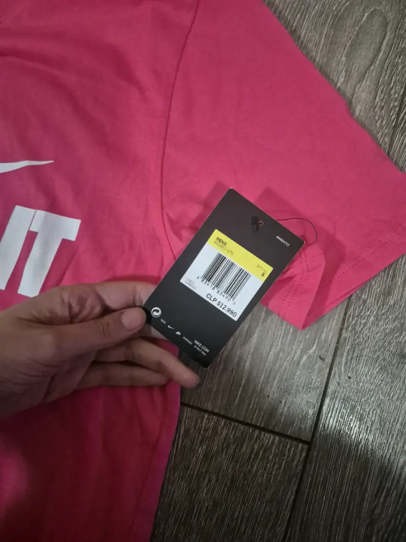 Polera Nike Just Do It rosa para mujer/hombre - 3