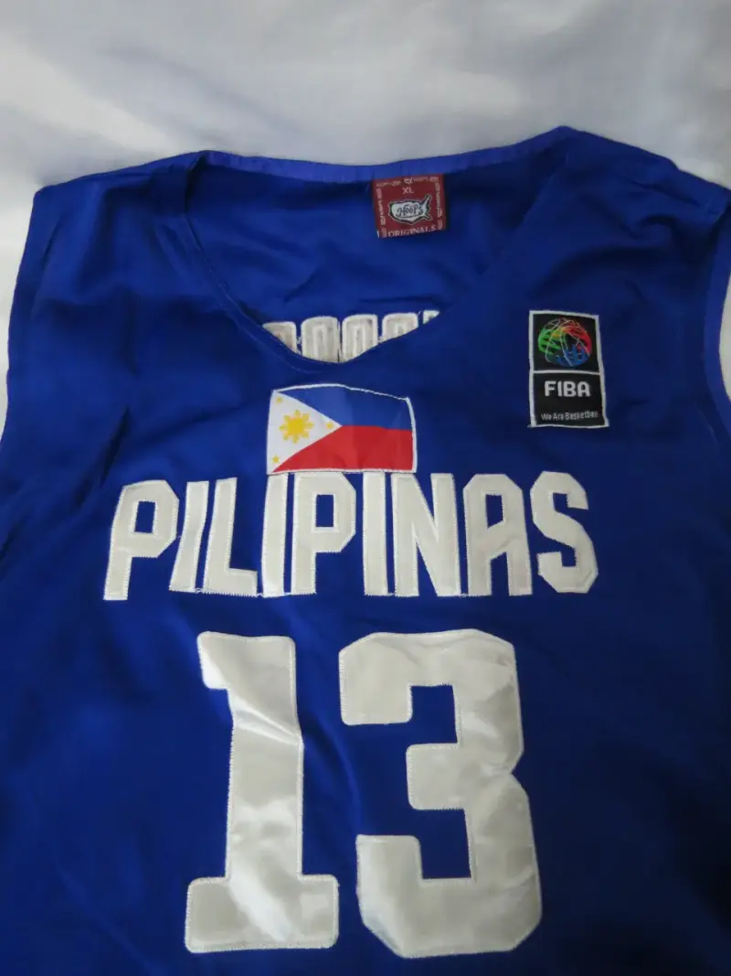 Camiseta de Baloncesto Filipinas FIBA Talla XL - 5