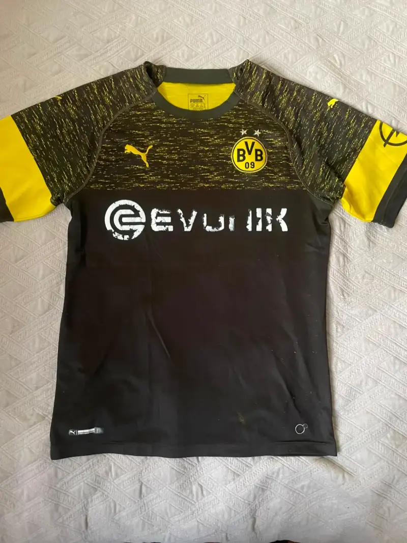 Camiseta Borussia Dortmund Puma Negra y Amarilla