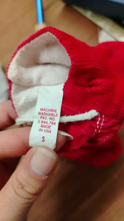 Zapatos de bebé rojos con cordones - miniatura 4