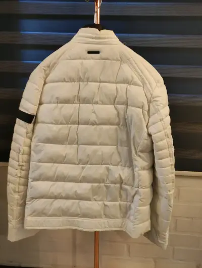 Chaqueta acolchada blanca para hombre - miniatura 2