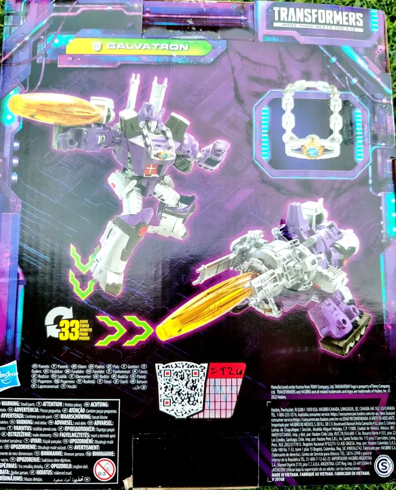 Figura de acción Transformers Legacy Galvatron - 4