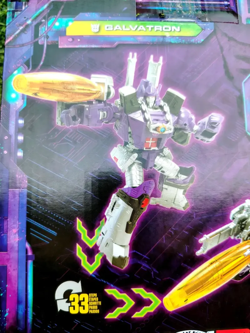 Figura de acción Transformers Legacy Galvatron - 6