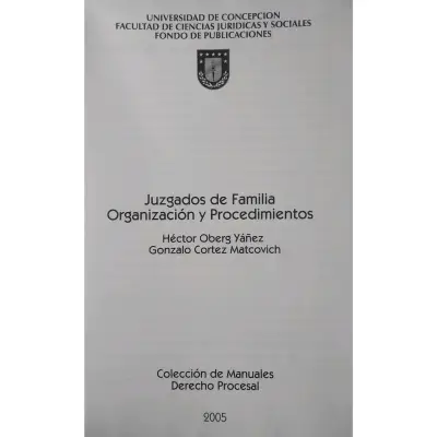 Libro Juzgados de Familia Organización y Procedimientos - miniatura 2