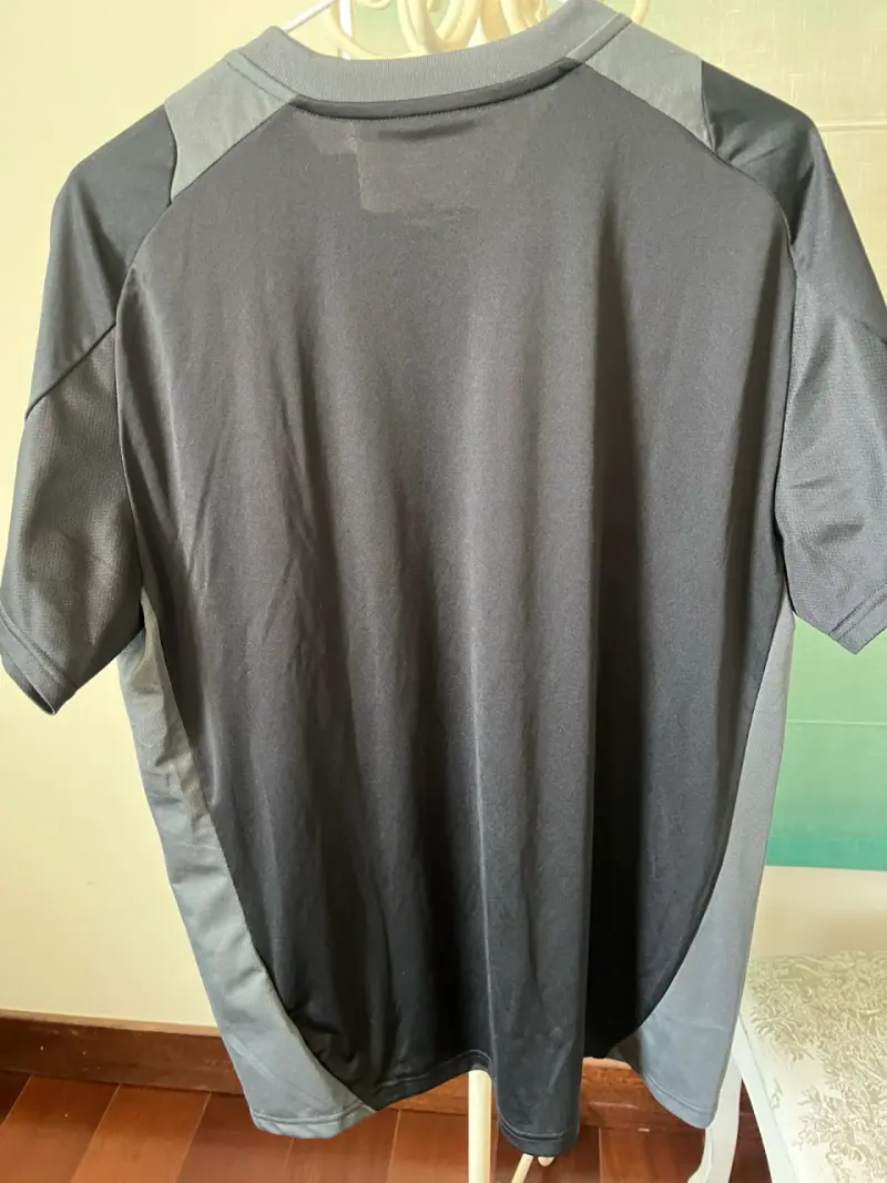 Polera Deportiva Negra Adidas - 4