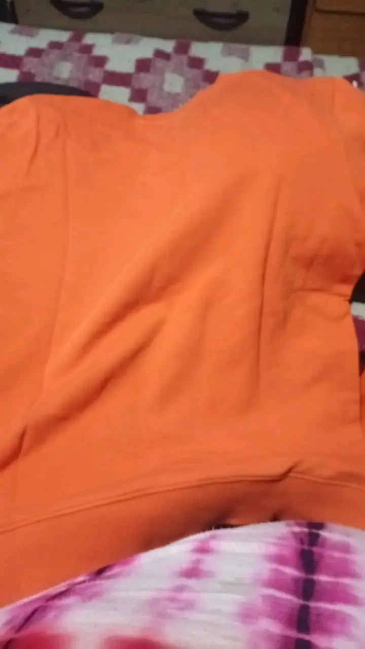 Polerón Tommy Jeans naranja para hombre - 4