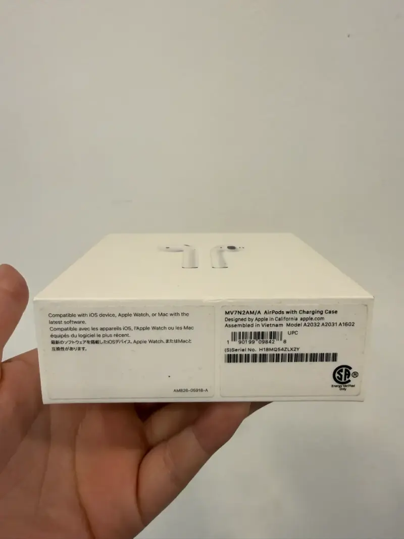 Apple AirPods 2da generación originales - 2