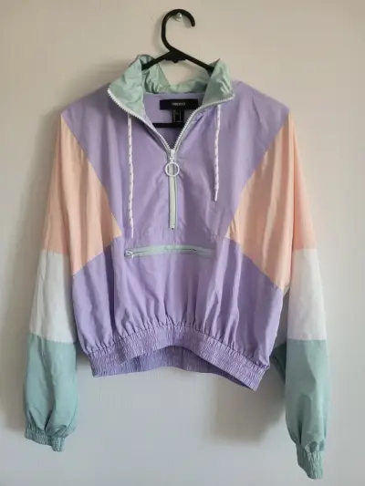 Cortavientos multicolor Forever 21 para mujer - miniatura 1