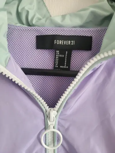 Cortavientos multicolor Forever 21 para mujer - miniatura 3