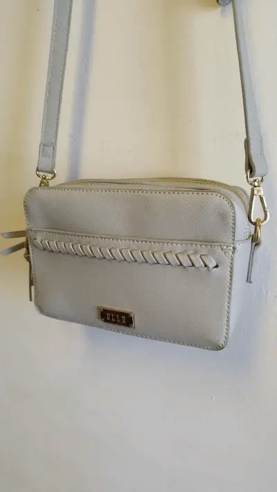Cartera cruzada gris Elle elegante - miniatura 1