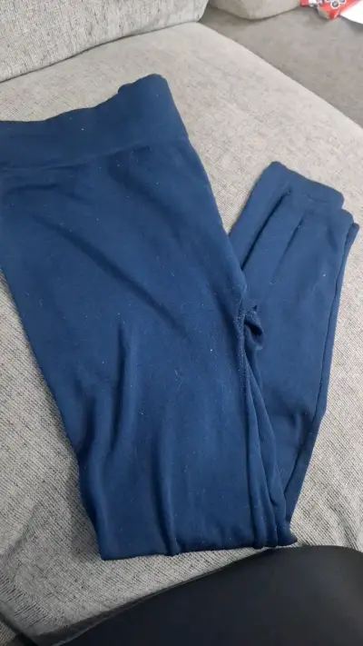 Leggings deportivos azul marino para mujer - miniatura 2