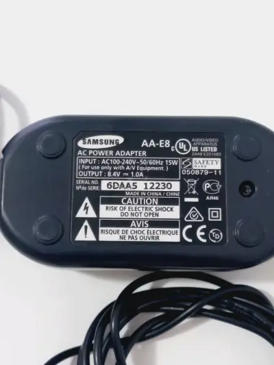 Cargador Samsung AA-E8 para Handycam - miniatura 1