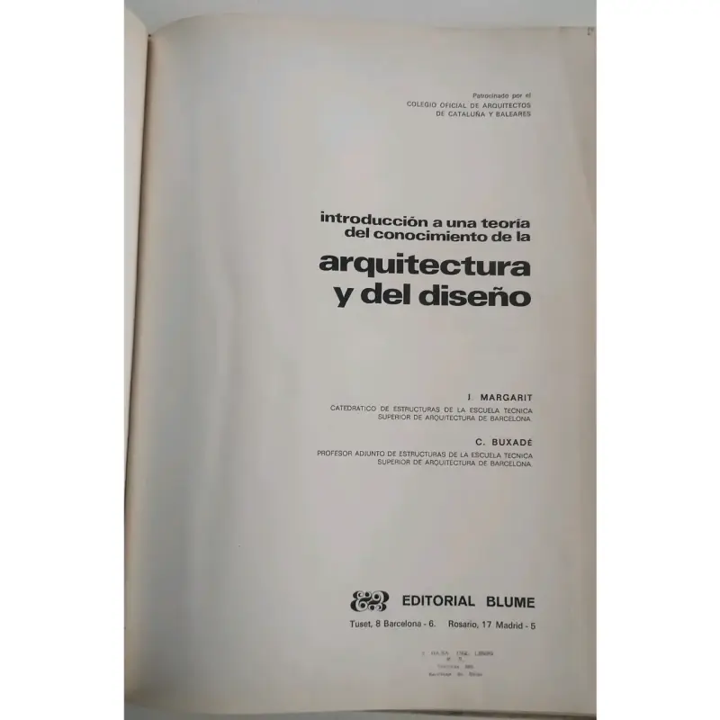 Libro Introducción a la Teoría de la Arquitectura y Diseño - 2