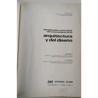 Libro Introducción a la Teoría de la Arquitectura y Diseño - miniatura 2