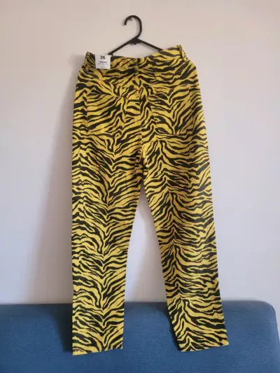 Pantalones de mezclilla animal print MNG - miniatura 3