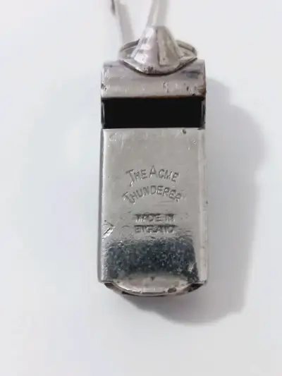 Silbato Acme Thunderer de Inglaterra Vintage - miniatura 2