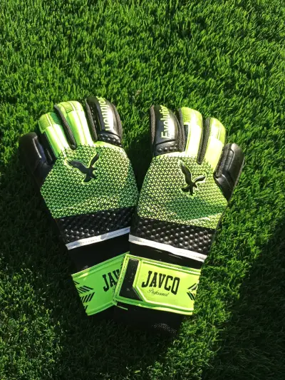 Guantes de arquero Javco Professional verdes - miniatura 1