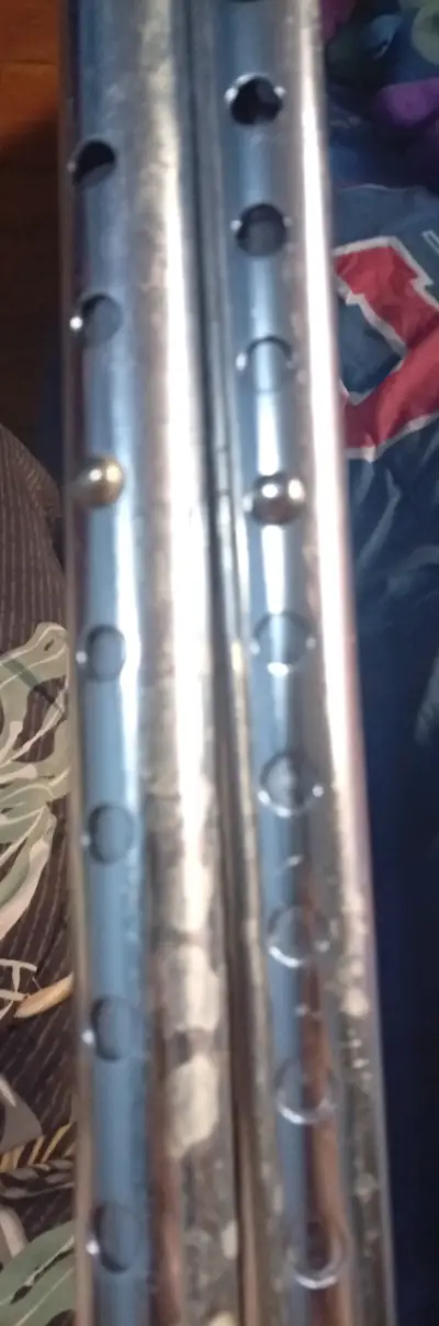 Muletas de aluminio ajustables con empuñadura cómoda - miniatura 1