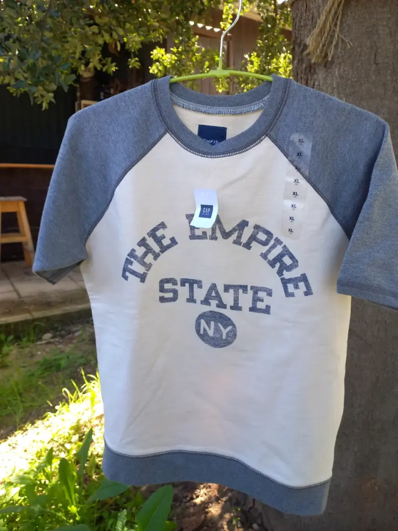 Polera manga corta GAP Kids Empire State