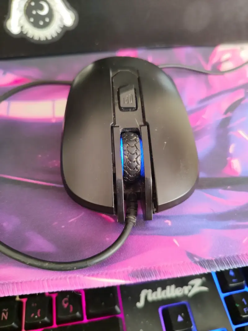 Mouse HP negro con cable USB - 3