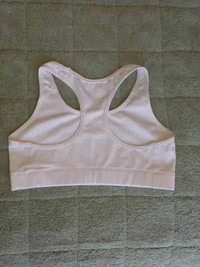Top deportivo Nike Dri-FIT blanco - miniatura 2