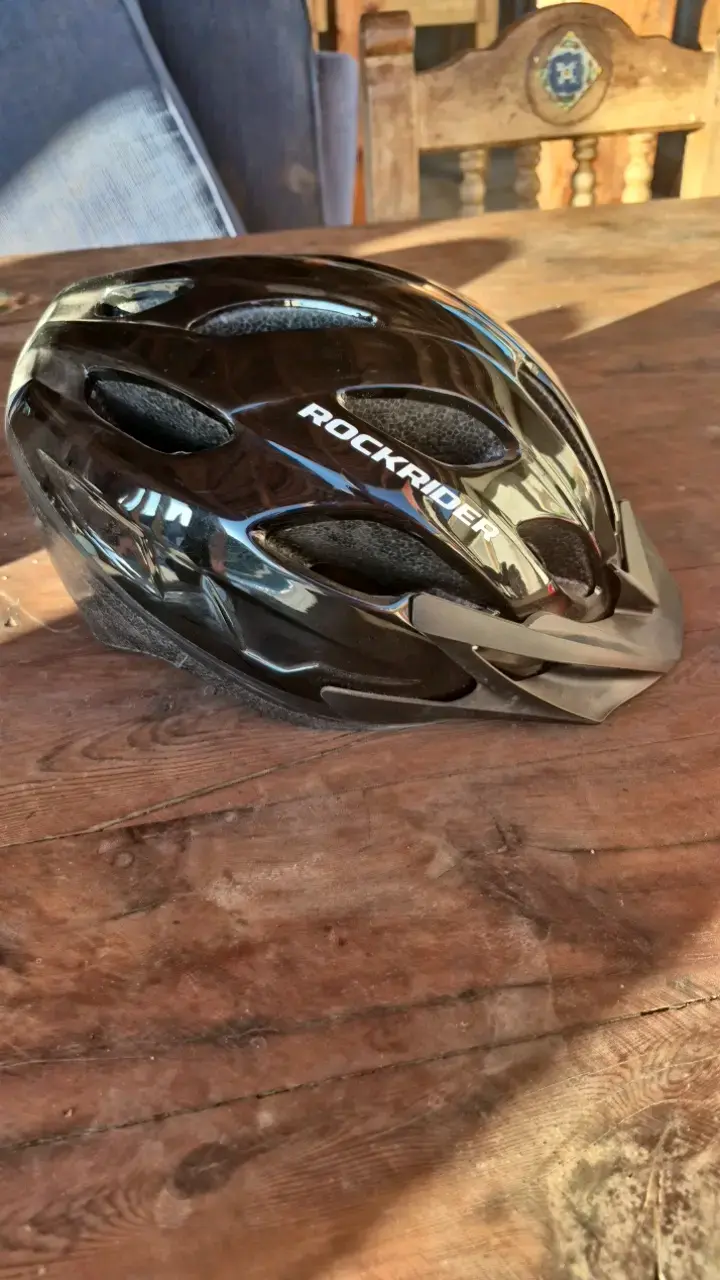 Casco de bicicleta Rockrider negro - 1
