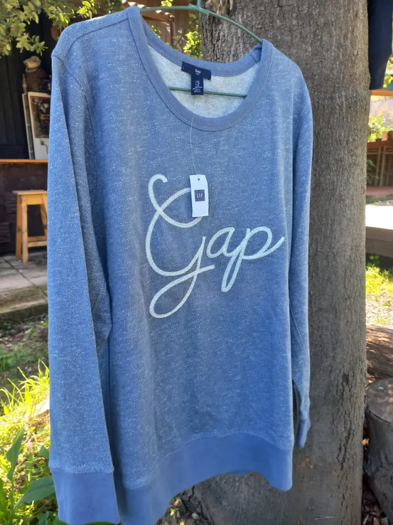 Polerón celeste Gap para mujer
