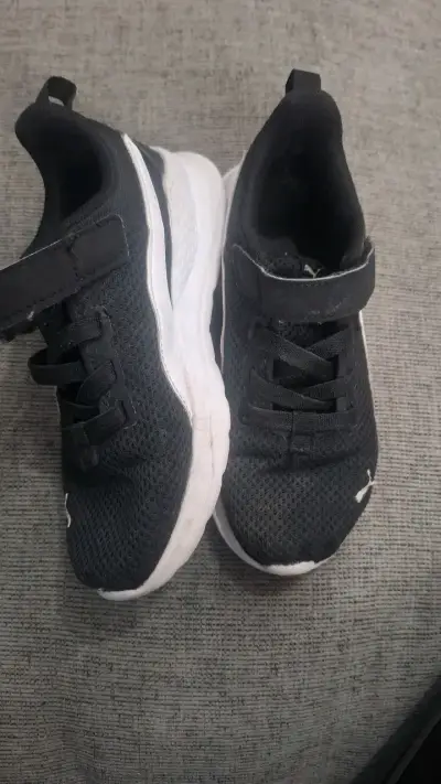 Zapatillas deportivas negras para niños - miniatura 1