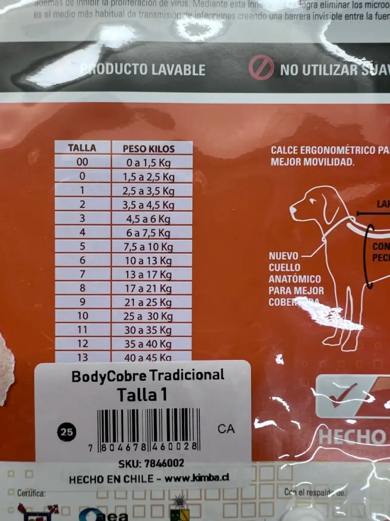 Ropa post-quirúrgica para perros y gatos Kimba Vet - 2