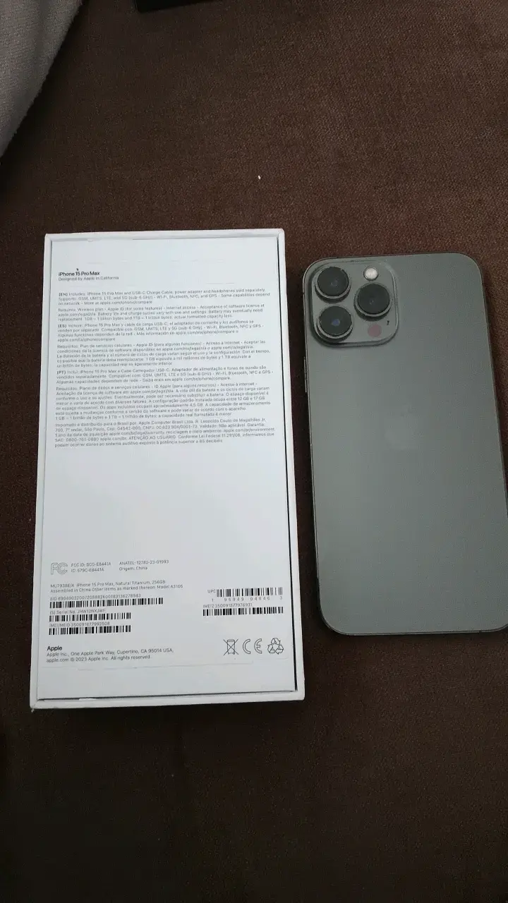 iPhone 15 Pro Max 256GB Gris PARA REPUESTO - 3