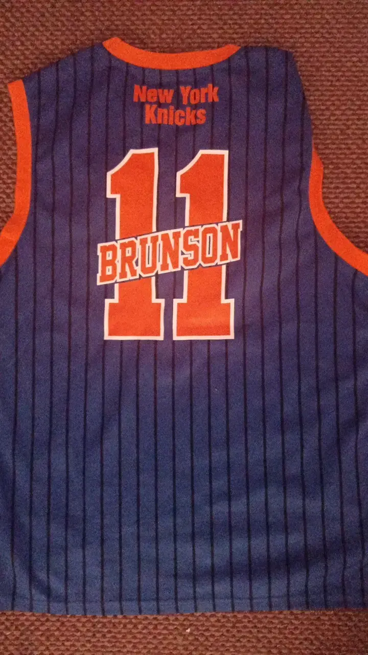 Camiseta New York Knicks NBA azules - 4