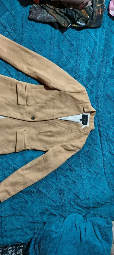 Blazer beige Banana Republic para mujer - miniatura 1
