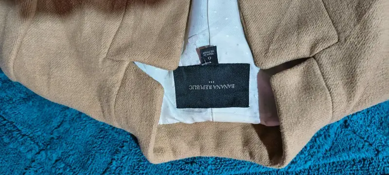 Blazer beige Banana Republic para mujer - 4