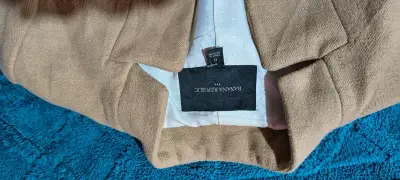 Blazer beige Banana Republic para mujer - miniatura 4