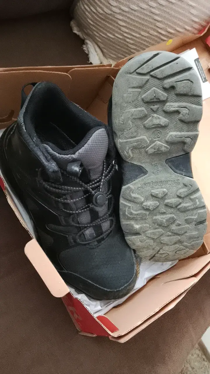 Botas de senderismo negras para niño 37 - 2